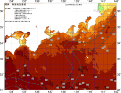 関東・東海海況速報/広域(2020/08/27)