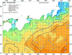 関東・東海海況速報/広域(2020/09/28)