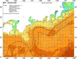 関東・東海海況速報/広域(2020/10/07)