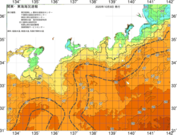 関東・東海海況速報/広域(2020/10/08)