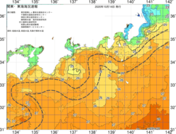 関東・東海海況速報/広域(2020/10/14)
