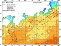 関東・東海海況速報/広域(2020/10/19)