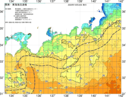 関東・東海海況速報/広域(2020/10/22)