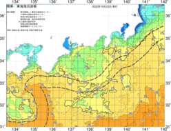 関東・東海海況速報/広域(2020/10/23)