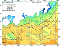 関東・東海海況速報/広域(2020/10/28)