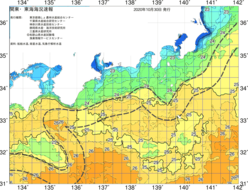 関東・東海海況速報/広域(2020/10/30)