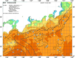 関東・東海海況速報/広域(2020/11/02)