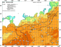 関東・東海海況速報/広域(2020/11/04)