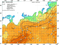 関東・東海海況速報/広域(2020/11/08)