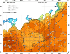 関東・東海海況速報/広域(2021/01/03)