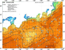 関東・東海海況速報/広域(2021/01/07)
