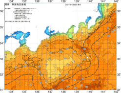 関東・東海海況速報/広域(2021/01/08)
