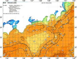 関東・東海海況速報/広域(2021/01/09)