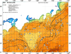 関東・東海海況速報/広域(2021/01/10)