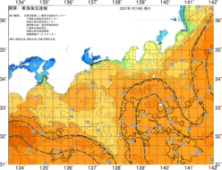 関東・東海海況速報/広域(2021/01/19)