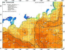 関東・東海海況速報/広域(2021/01/25)