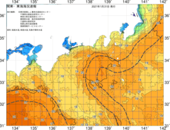 関東・東海海況速報/広域(2021/01/31)