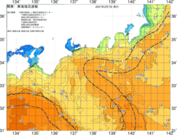 関東・東海海況速報/広域(2021/02/07)