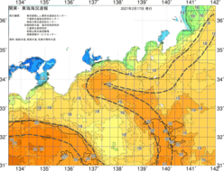 関東・東海海況速報/広域(2021/02/17)