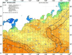 関東・東海海況速報/広域(2021/03/08)