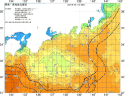 関東・東海海況速報/広域(2021/03/11)