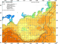 関東・東海海況速報/広域(2021/03/17)
