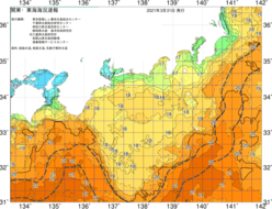 関東・東海海況速報/広域(2021/03/31)