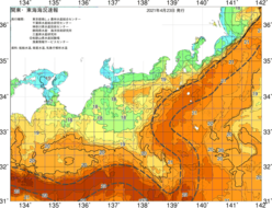 関東・東海海況速報/広域(2021/04/23)