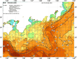 関東・東海海況速報/広域(2021/04/28)
