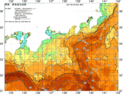 関東・東海海況速報/広域(2021/04/30)