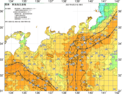 関東・東海海況速報/広域(2021/06/21)