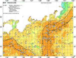 関東・東海海況速報/広域(2021/06/22)