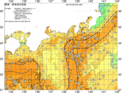 関東・東海海況速報/広域(2021/06/25)
