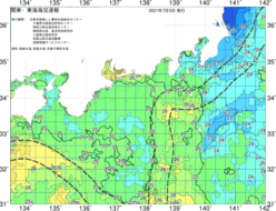 関東・東海海況速報/広域(2021/07/05)