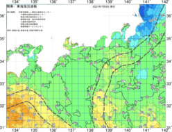 関東・東海海況速報/広域(2021/07/08)