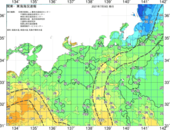 関東・東海海況速報/広域(2021/07/09)