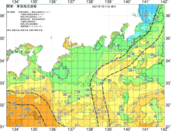 関東・東海海況速報/広域(2021/07/11)