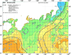 関東・東海海況速報/広域(2021/07/12)
