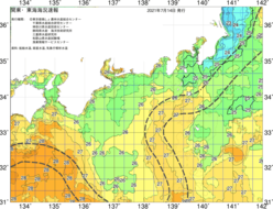 関東・東海海況速報/広域(2021/07/14)