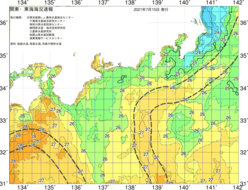 関東・東海海況速報/広域(2021/07/15)