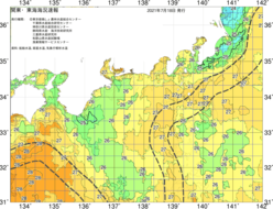 関東・東海海況速報/広域(2021/07/18)