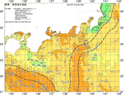 関東・東海海況速報/広域(2021/07/22)