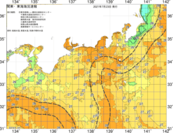 関東・東海海況速報/広域(2021/07/23)