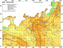 関東・東海海況速報/広域(2021/07/24)