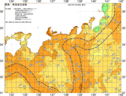 関東・東海海況速報/広域(2021/07/28)