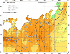 関東・東海海況速報/広域(2021/07/30)