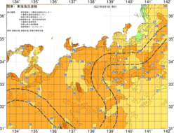 関東・東海海況速報/広域(2021/08/05)