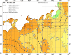 関東・東海海況速報/広域(2021/08/08)