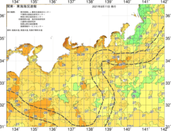関東・東海海況速報/広域(2021/08/11)
