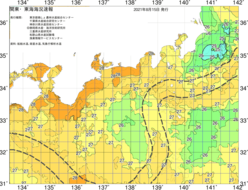 関東・東海海況速報/広域(2021/08/15)